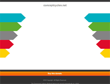 Tablet Screenshot of conceptcycles.net